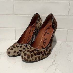 Lanvin Leopard Heels - 38